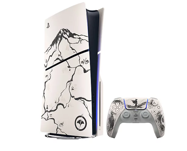 PlayStation®5 Console - Ghost of Yotei™ Black Limited Edition Bundle (model group - slim)